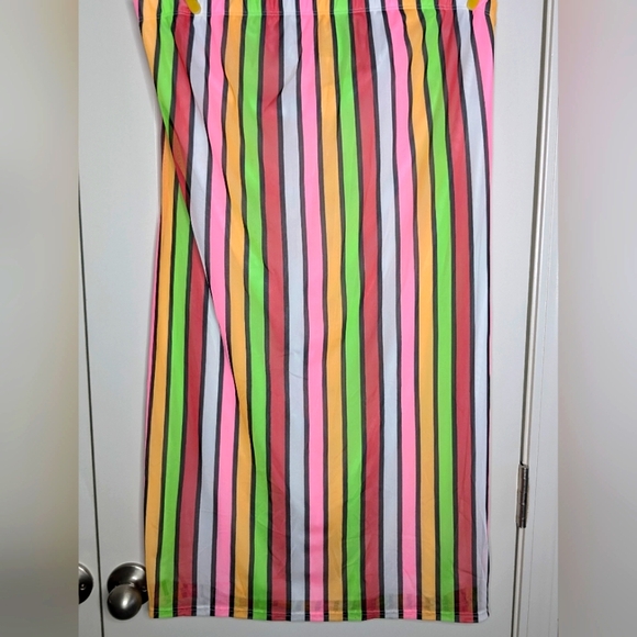 Skirt - NWT Striped Pencil Colorful Skirt - Picture 2 of 4